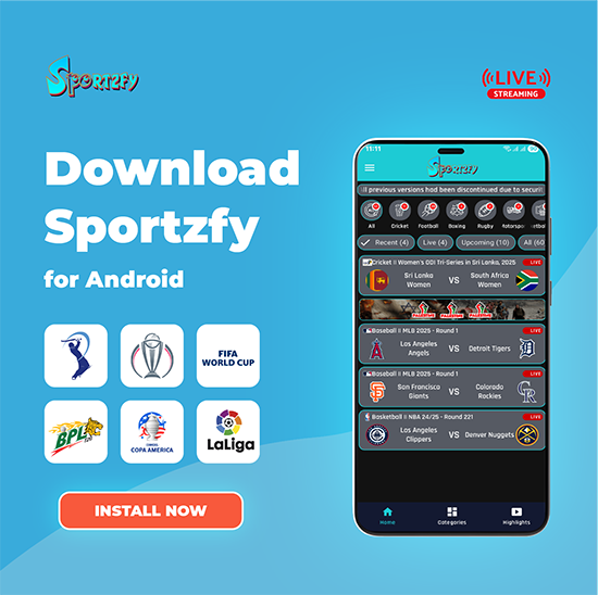 sportzfy android app